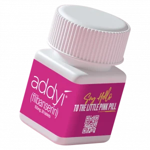 女性威而鋼 Addyi 100mg 一個月份 從大腦找回慾望