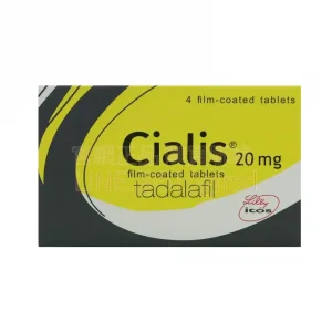 犀利士 Cialis 20mg 4顆裝｜禮來原廠週末藥丸 36小時長效