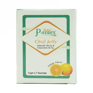 雙效果凍威而鋼 Super P Force Oral Jelly 160mg 7包裝 硬度續航雙效合一