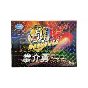 常介勇虎頭膜衣錠 100mg 8錠裝 台灣正廠威而鋼同成分
