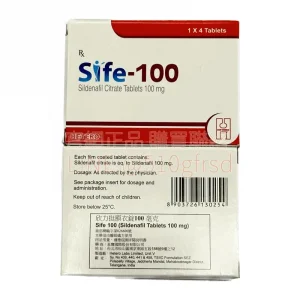 約克 欣力挺膜衣錠 Sife-100 西地那非 100mg 4粒裝 高劑量速效硬挺