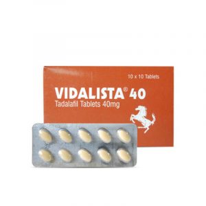 Vidalista 40mg 犀利士學名藥 10顆裝 36小時長效週末藥丸