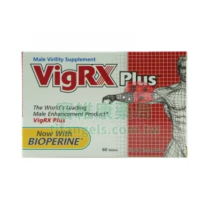 VigRX Plus 威樂壯陽保健錠 60顆/盒 天然草本療程式養護硬度
