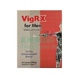 VigRX Plus 威樂增大丸 1440mg × 60顆 草本壯陽補腎 提升硬度